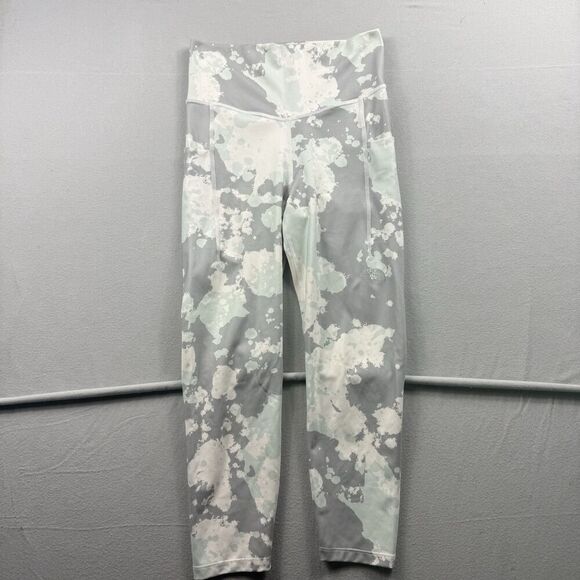 THE NORTH FACE Leggings Womens Medium Motivation High Rise Cropped Gym Yoga - Picture 1 of 7